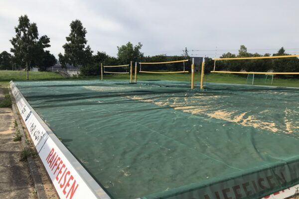 Beachvolleyball-Abdecknetz Bronschhofen