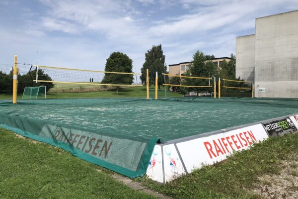 Beachvolleyball-Abdecknetz Bronschhofen 1