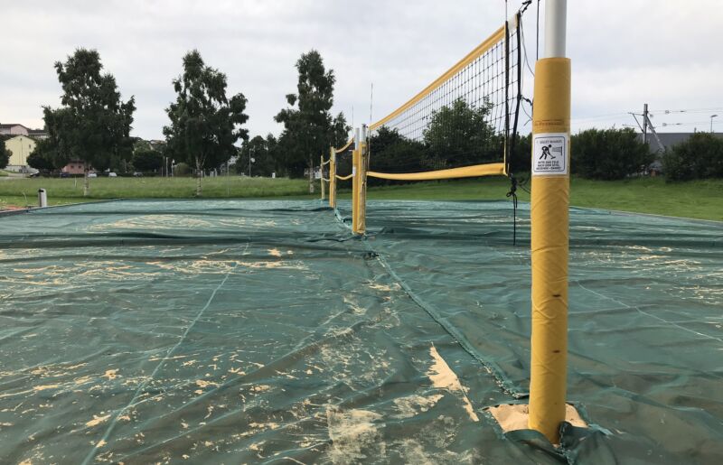 Beachvolleyball-Abdecknetz Bronschhofen 6